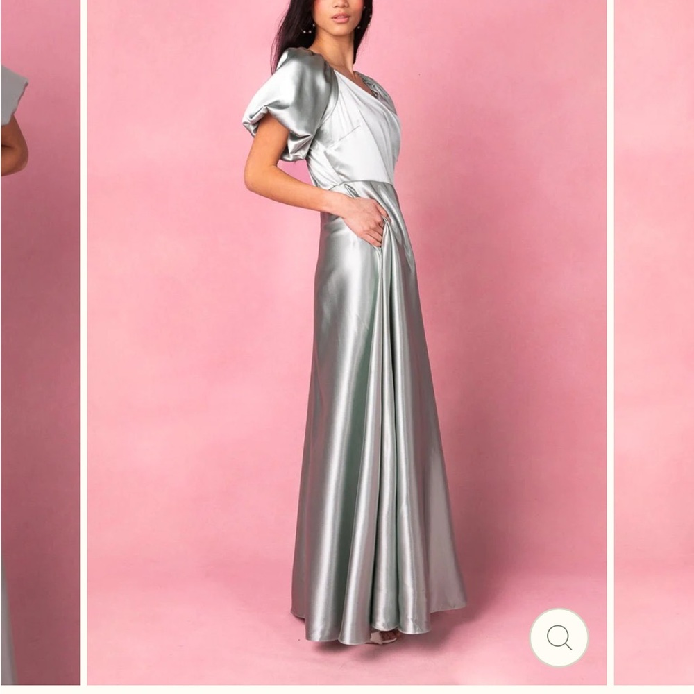 Ivy city co sage bridesmaid dress